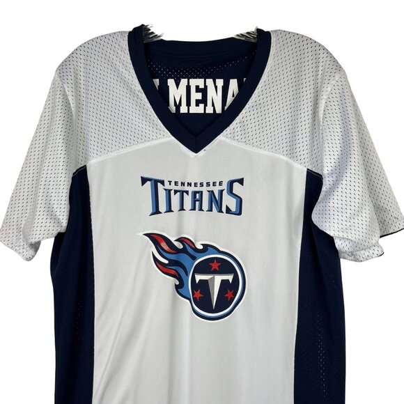 NFL Tennessee Titans Reversible Mesh Flag Football Jersey Mens Medium - Picture 7 of 14